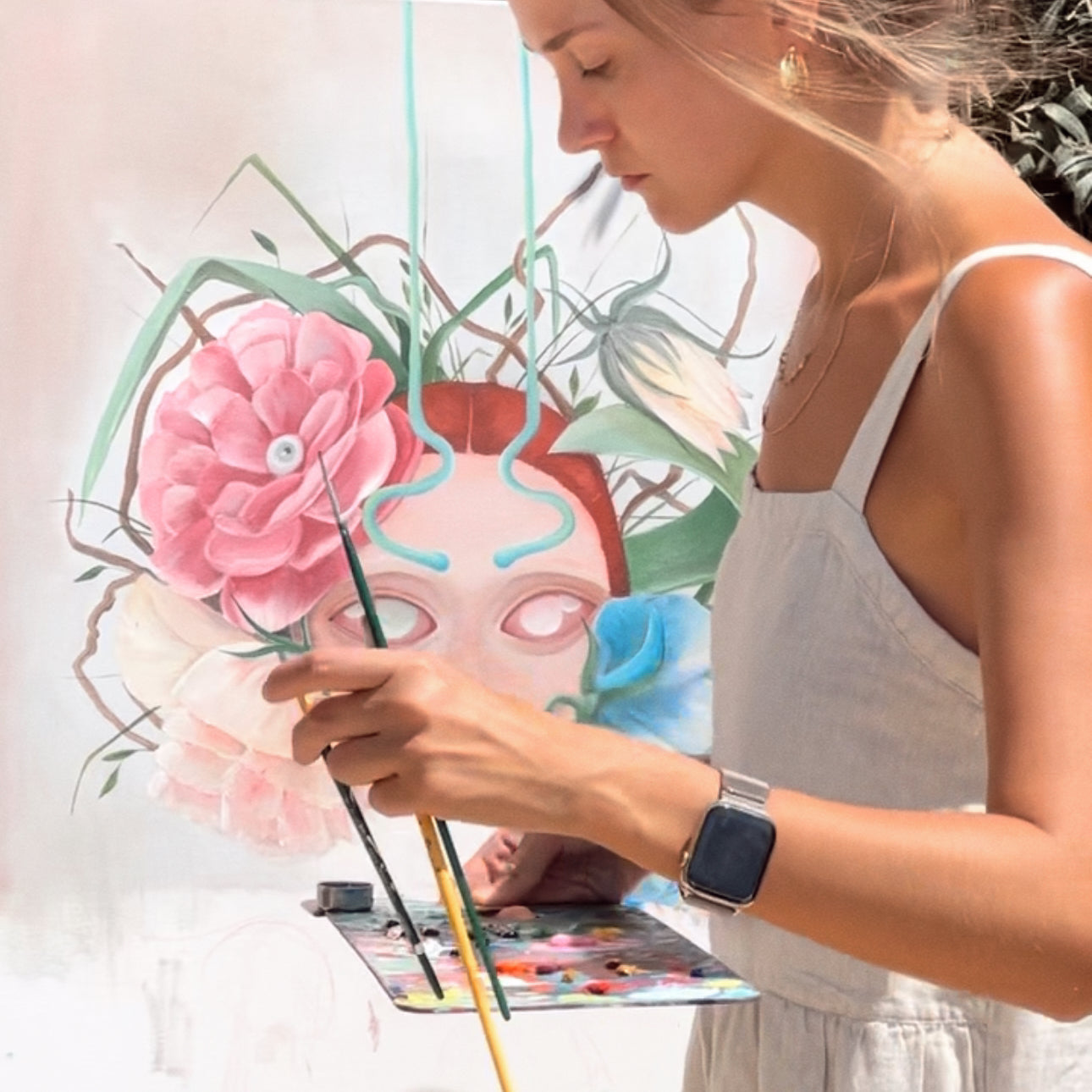 10 Questions with Artist Nat Purple