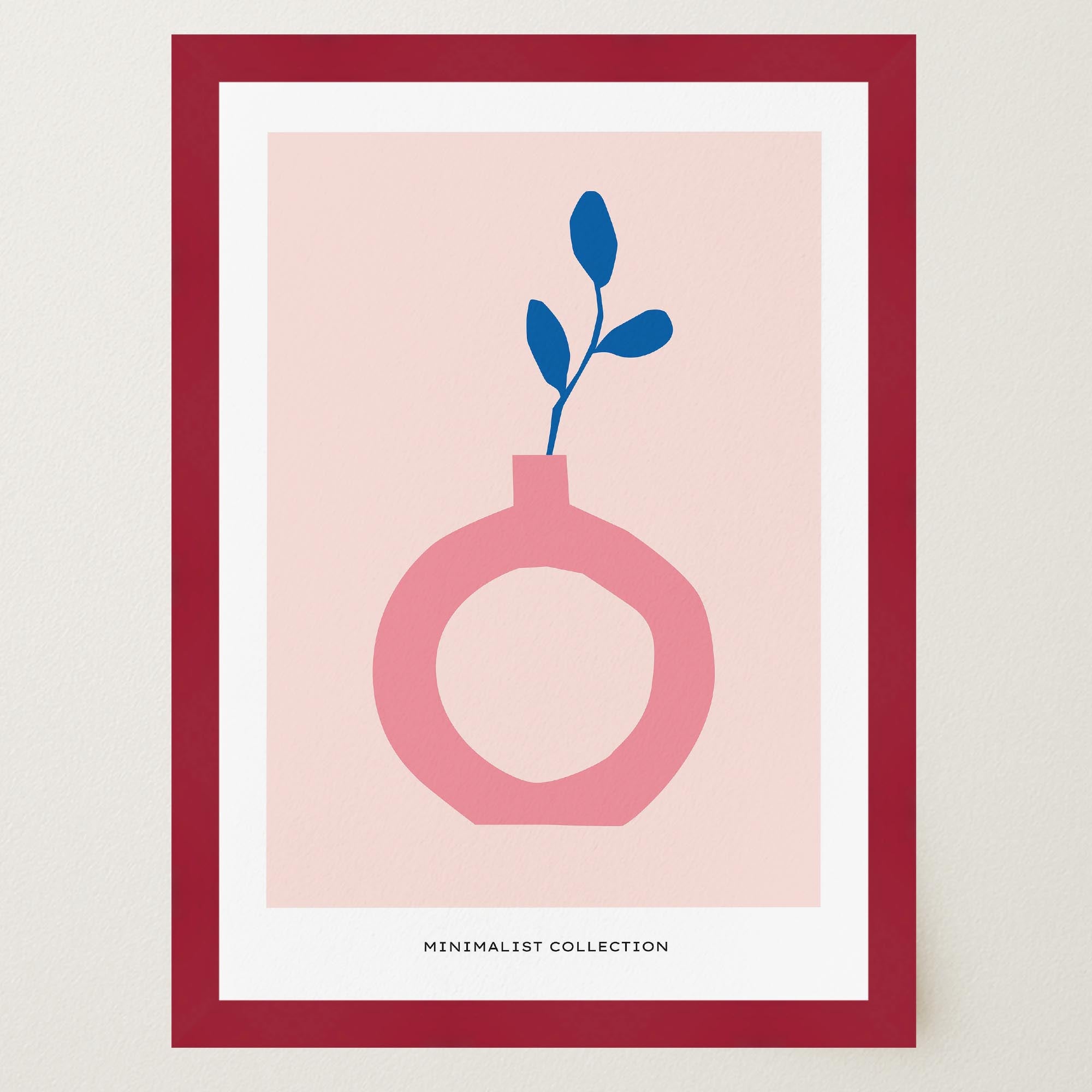 Minimalist Vase Art Print-Skudaboo