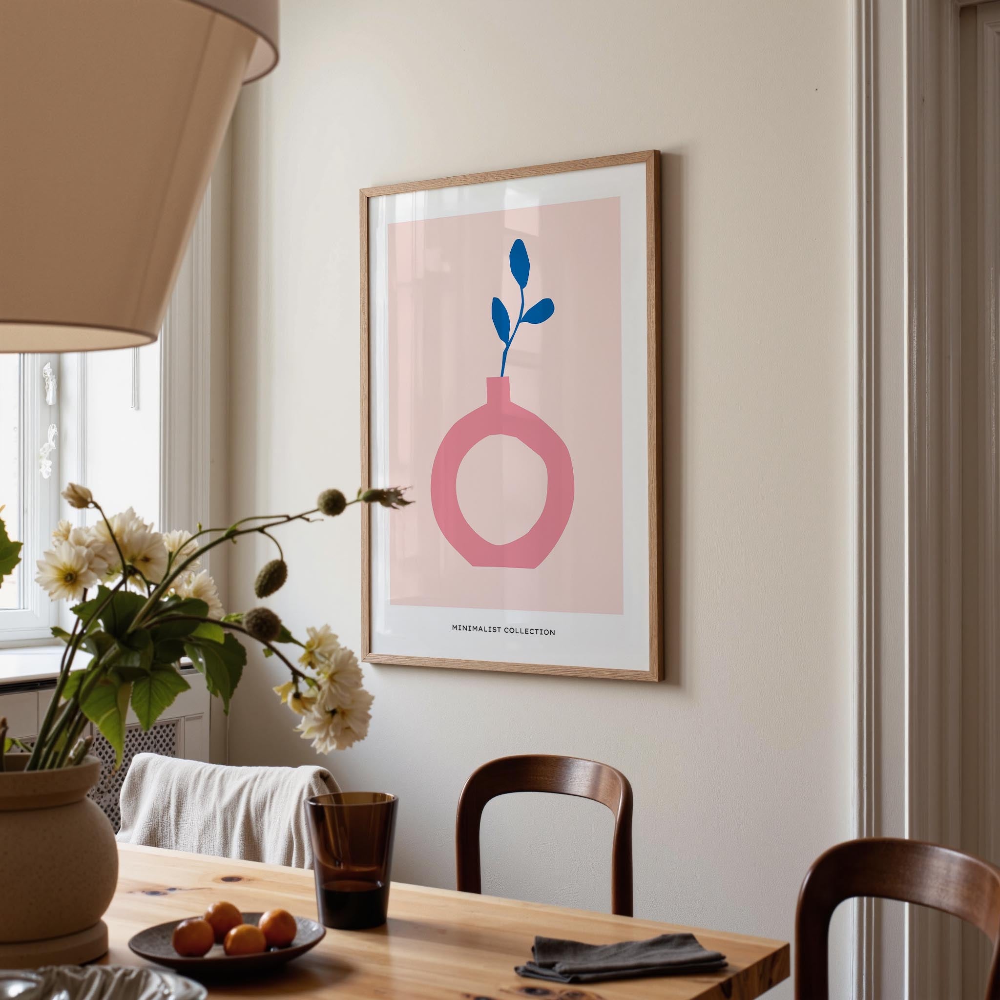 Minimalist Vase Art Print-Skudaboo