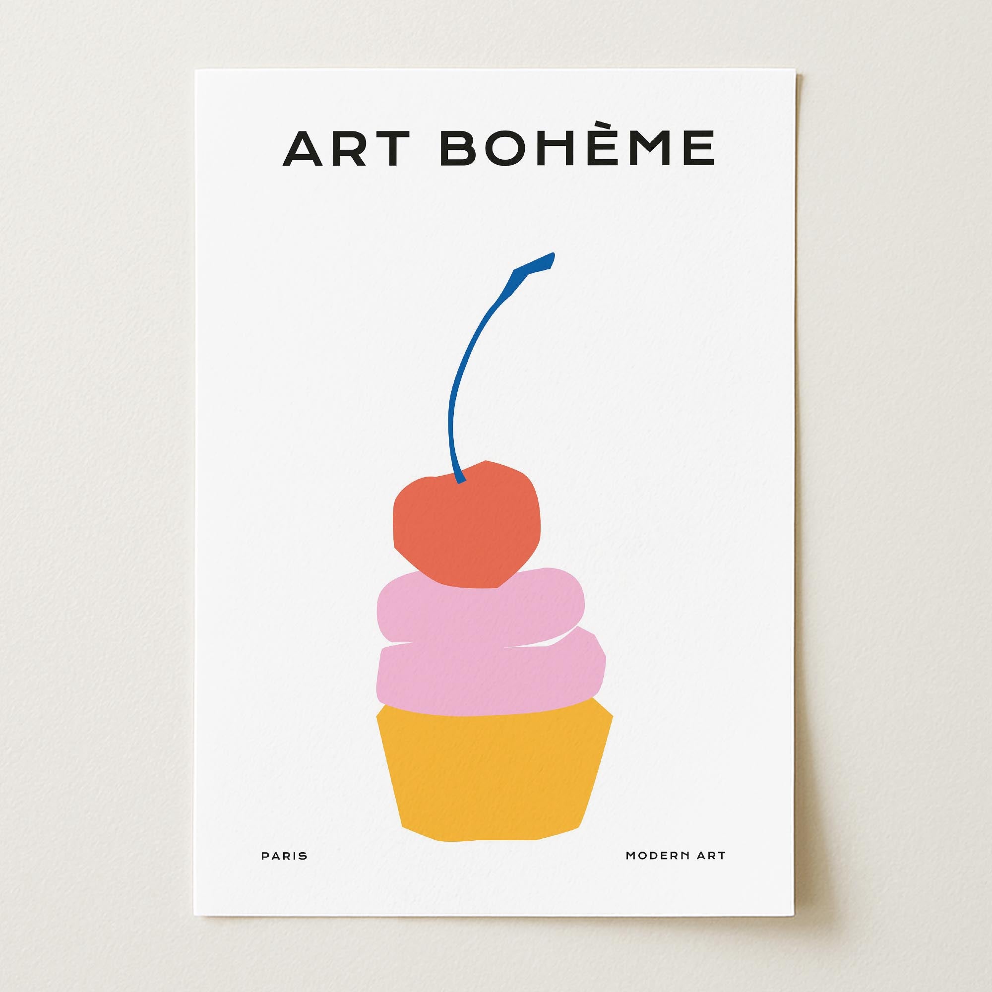Cupcake Art Print-Skudaboo