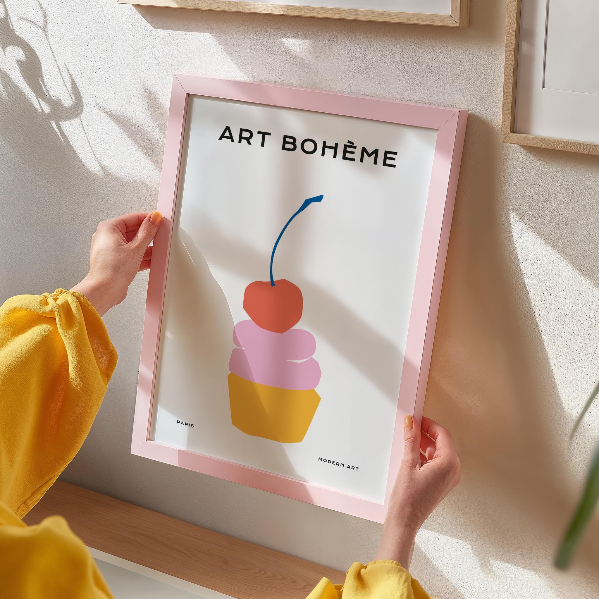 Cupcake Art Print-Skudaboo