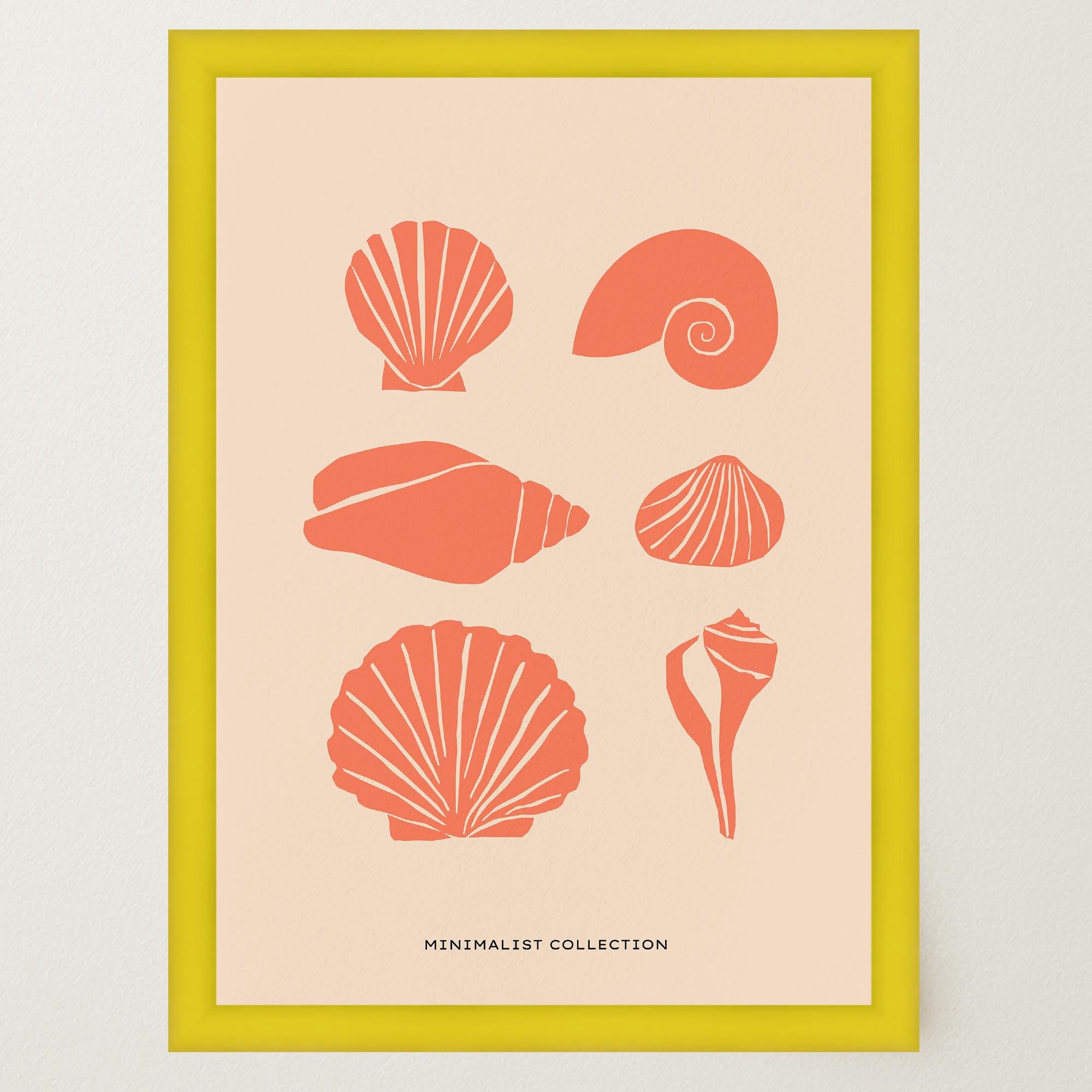 Seashell Coastal Art Print-Skudaboo