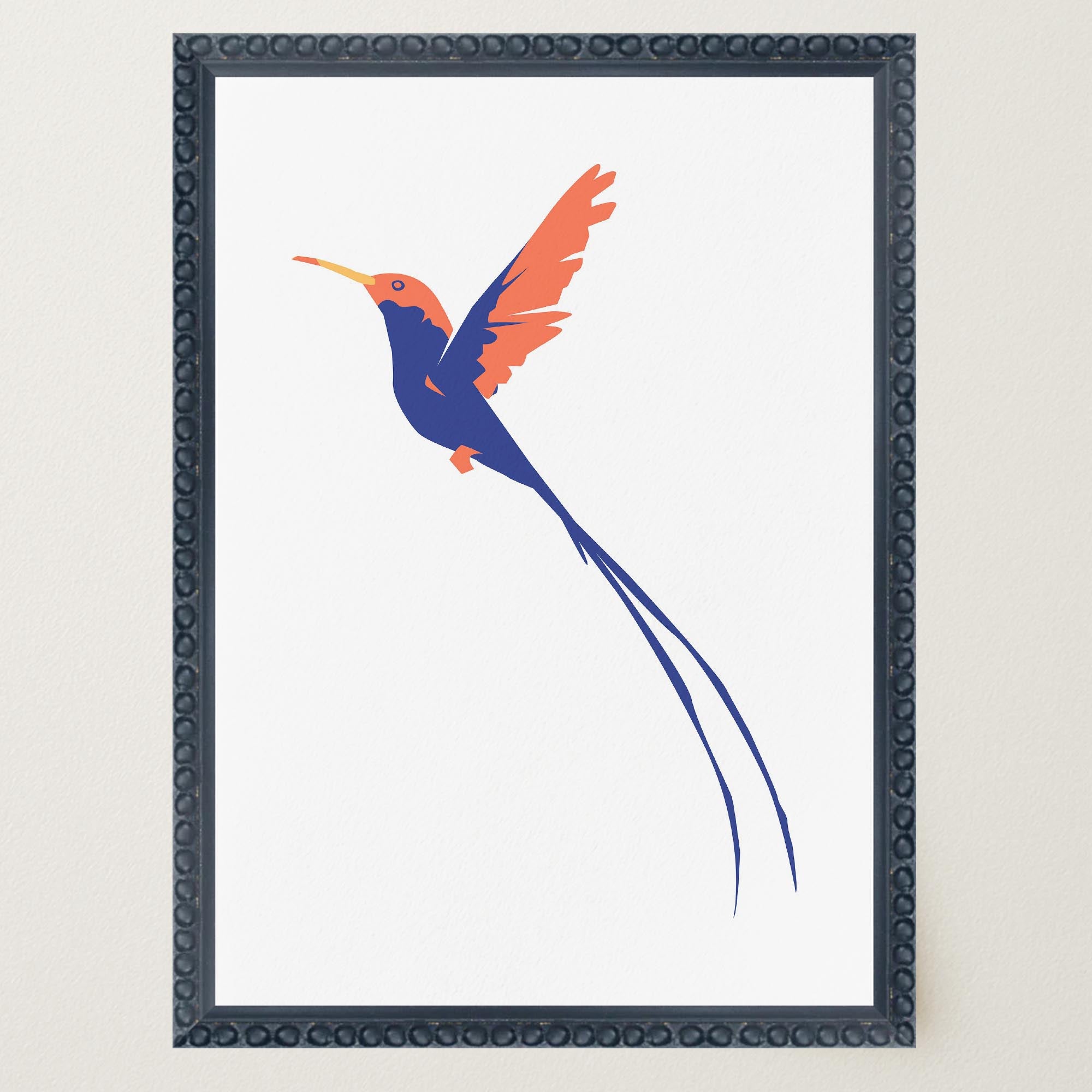 Hummingbird Art Print-Skudaboo