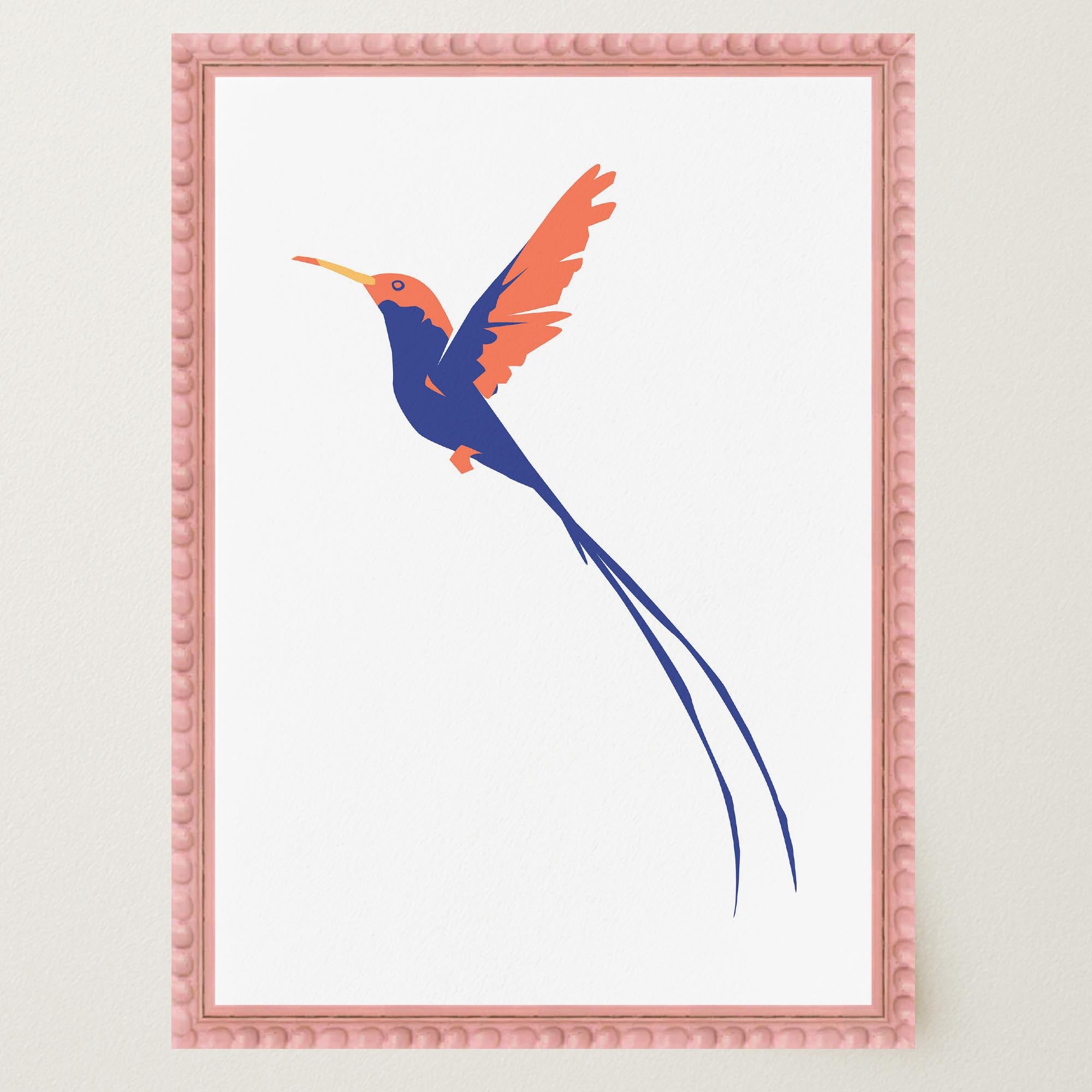 Hummingbird Art Print-Skudaboo