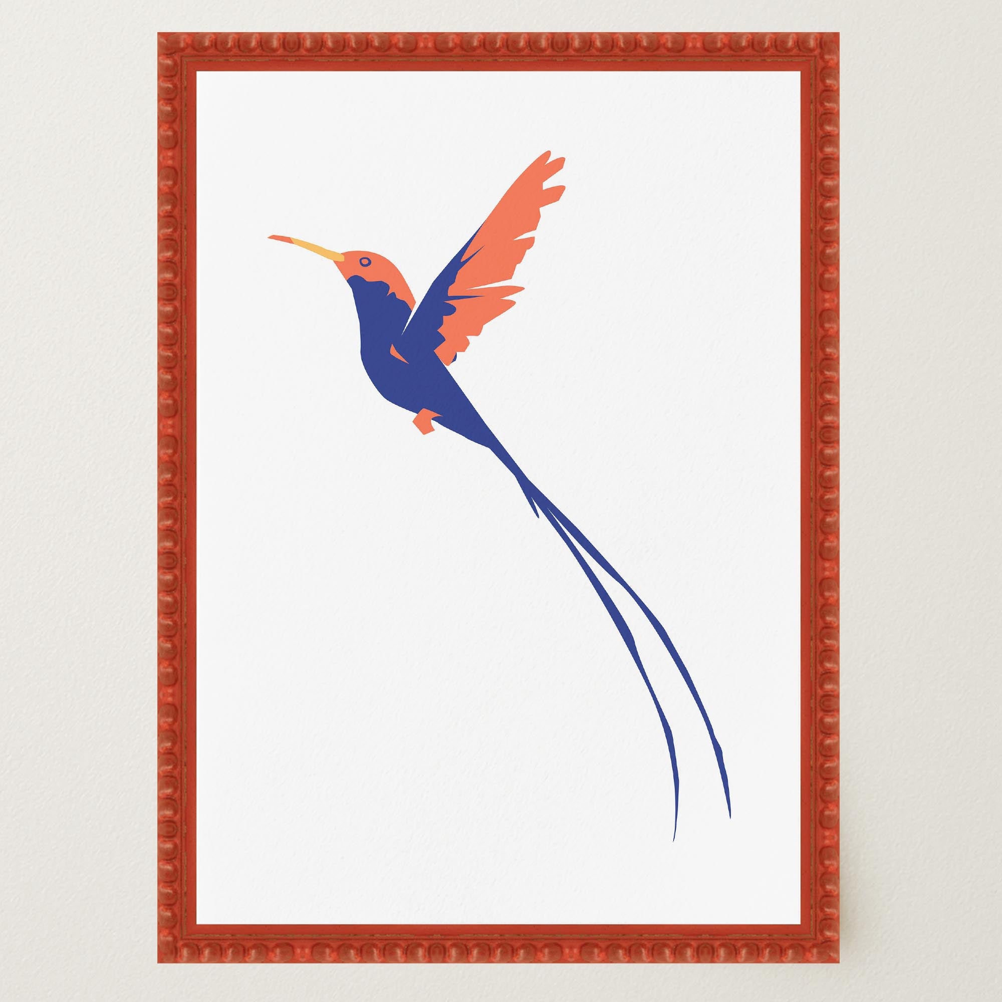 Hummingbird Art Print-Skudaboo