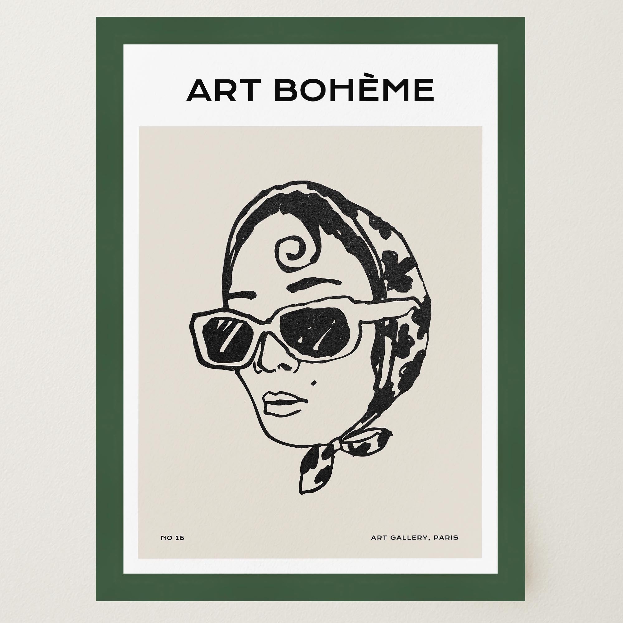 Parisian Boho Fashion Wall Art-Skudaboo