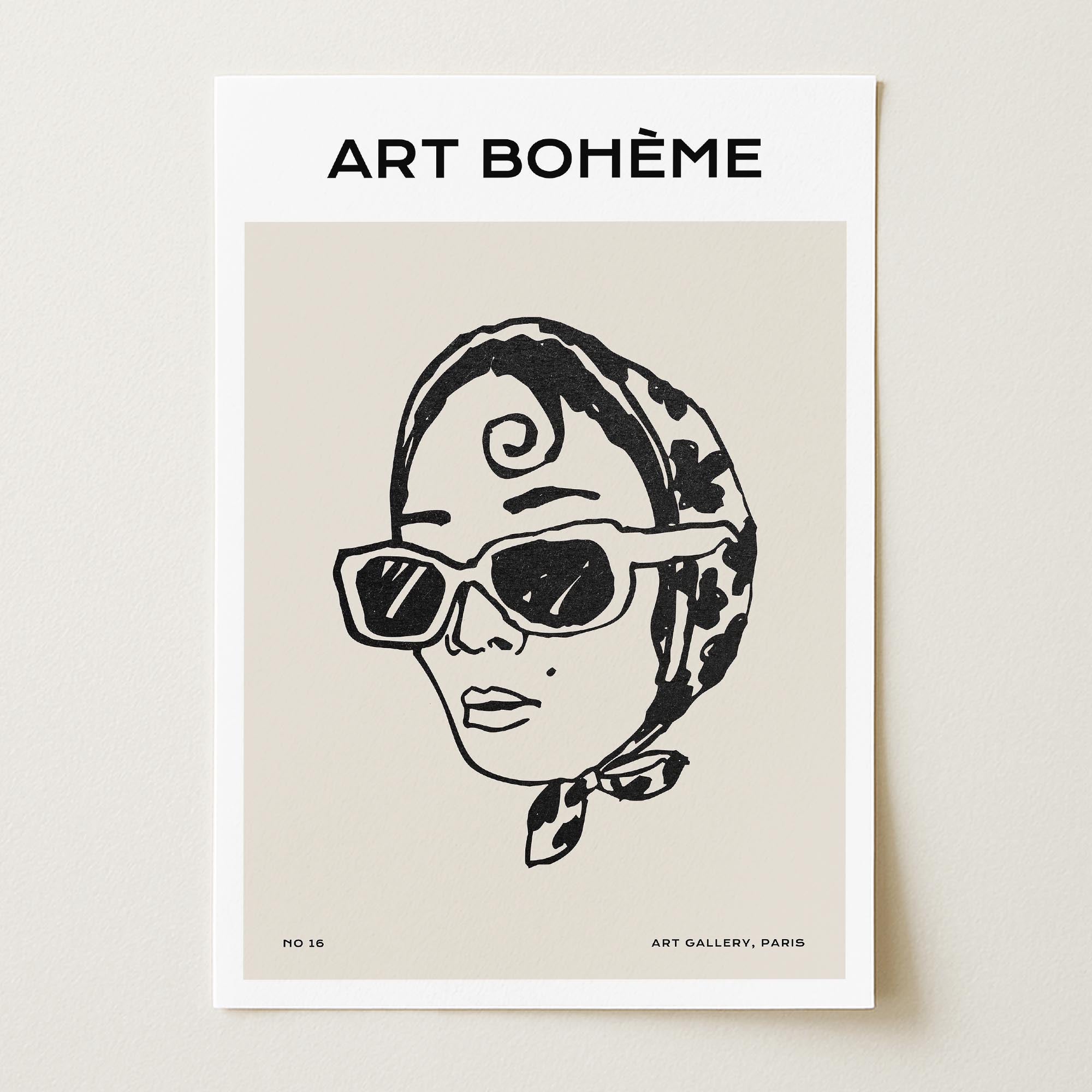 Parisian Boho Fashion Wall Art-Skudaboo