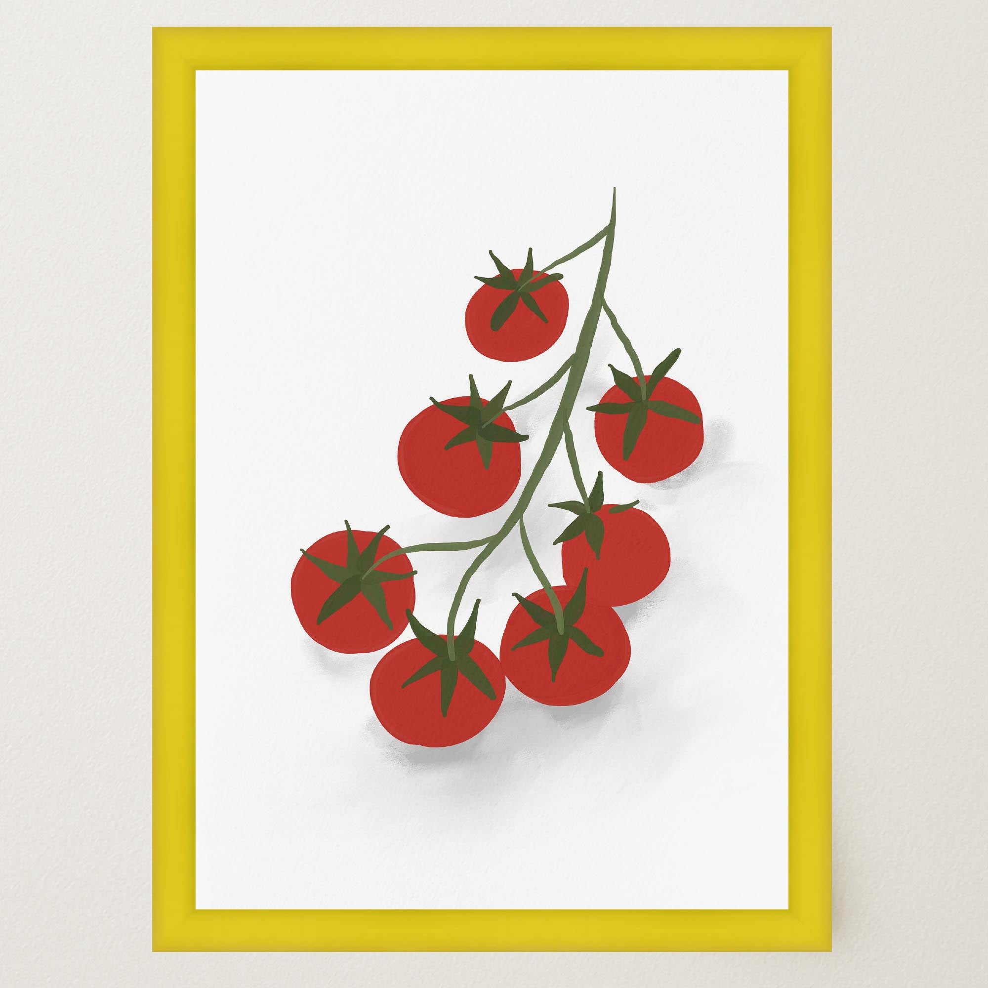 Tomatoes on the Vine Wall Art Print-Skudaboo