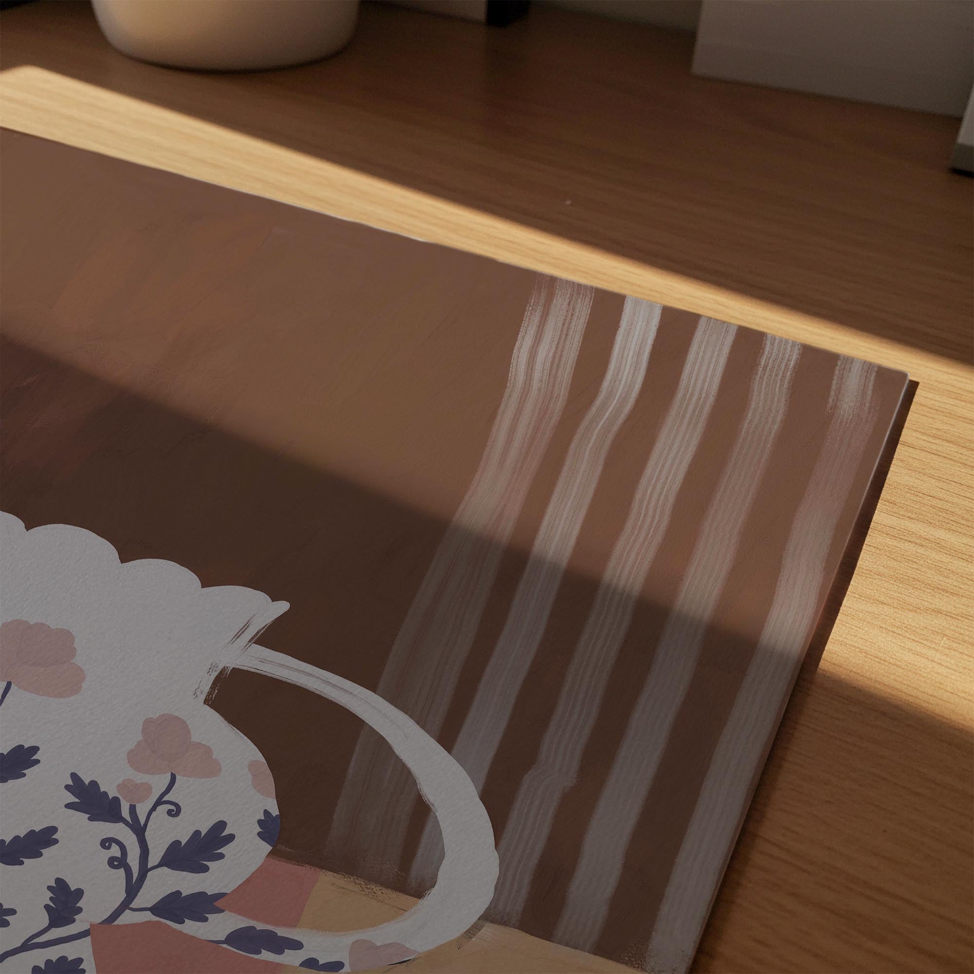 Floral Vase Still Life Wall Art Print-Skudaboo