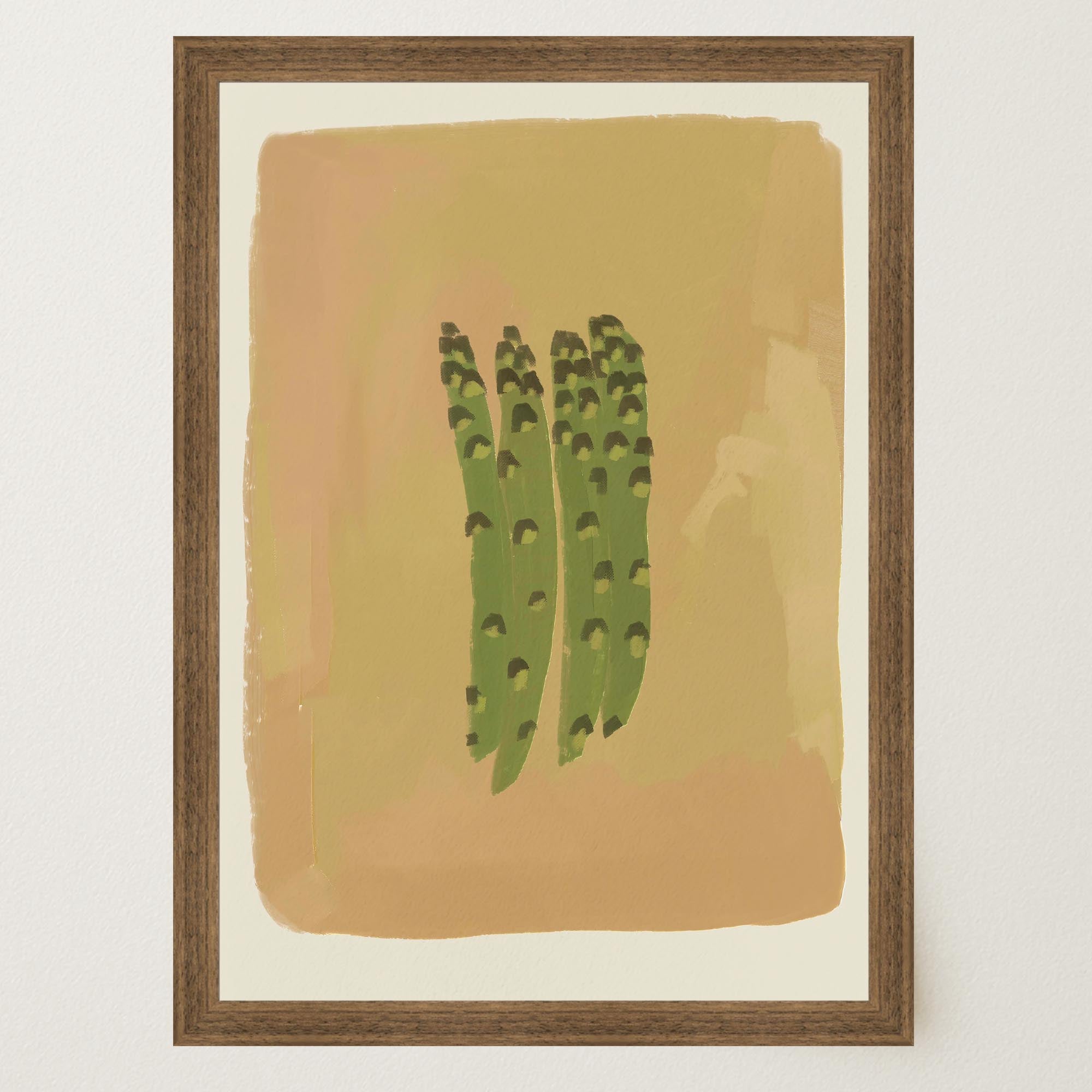 Asparagus Kitchen Wall Art Print-Skudaboo