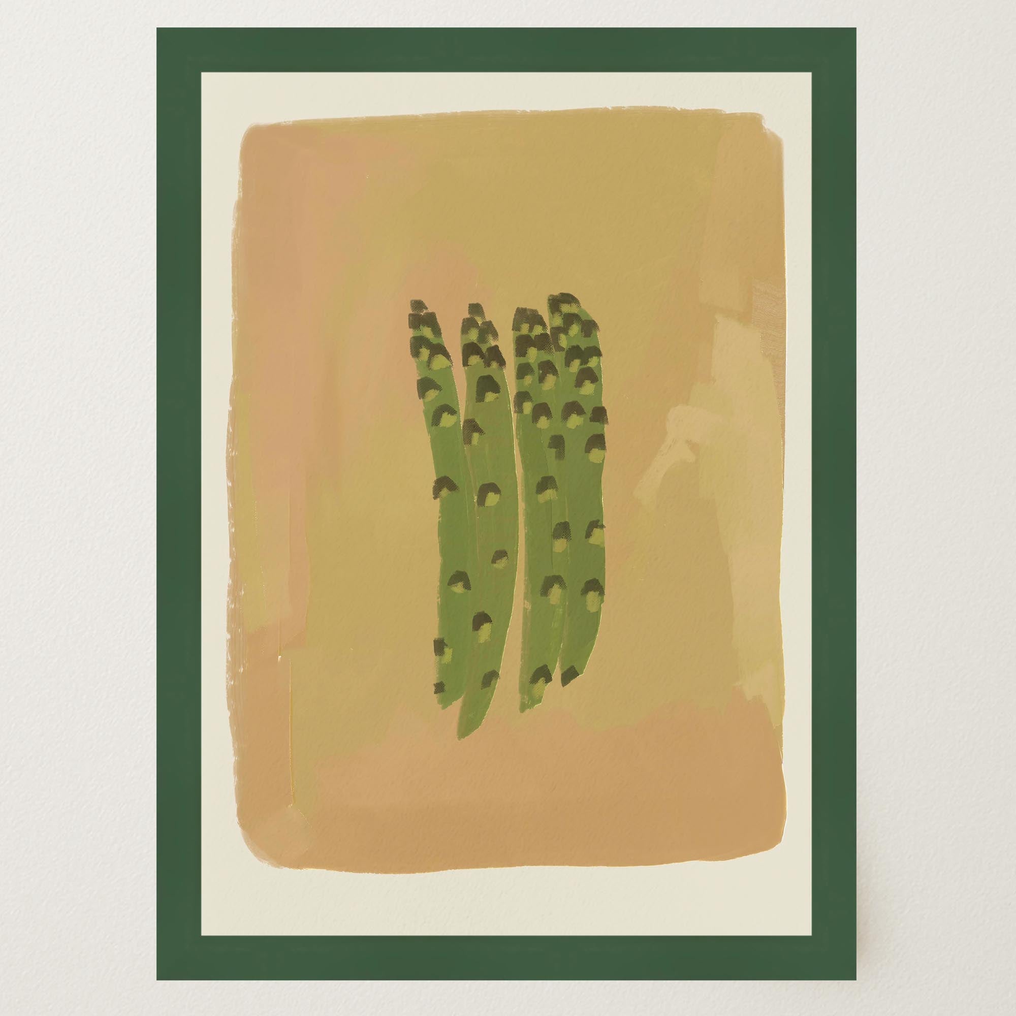 Asparagus Kitchen Wall Art Print-Skudaboo
