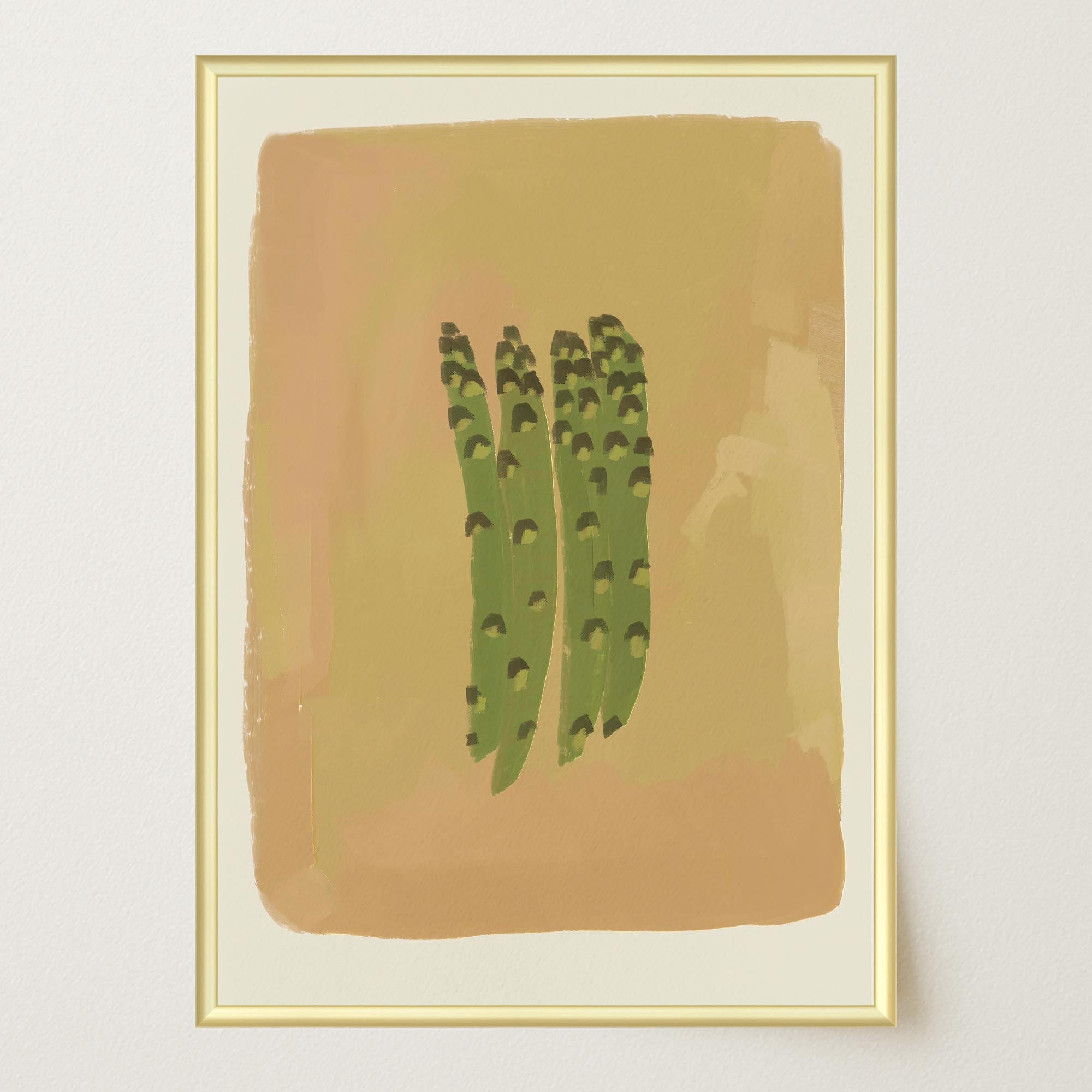 Asparagus Kitchen Wall Art Print-Skudaboo