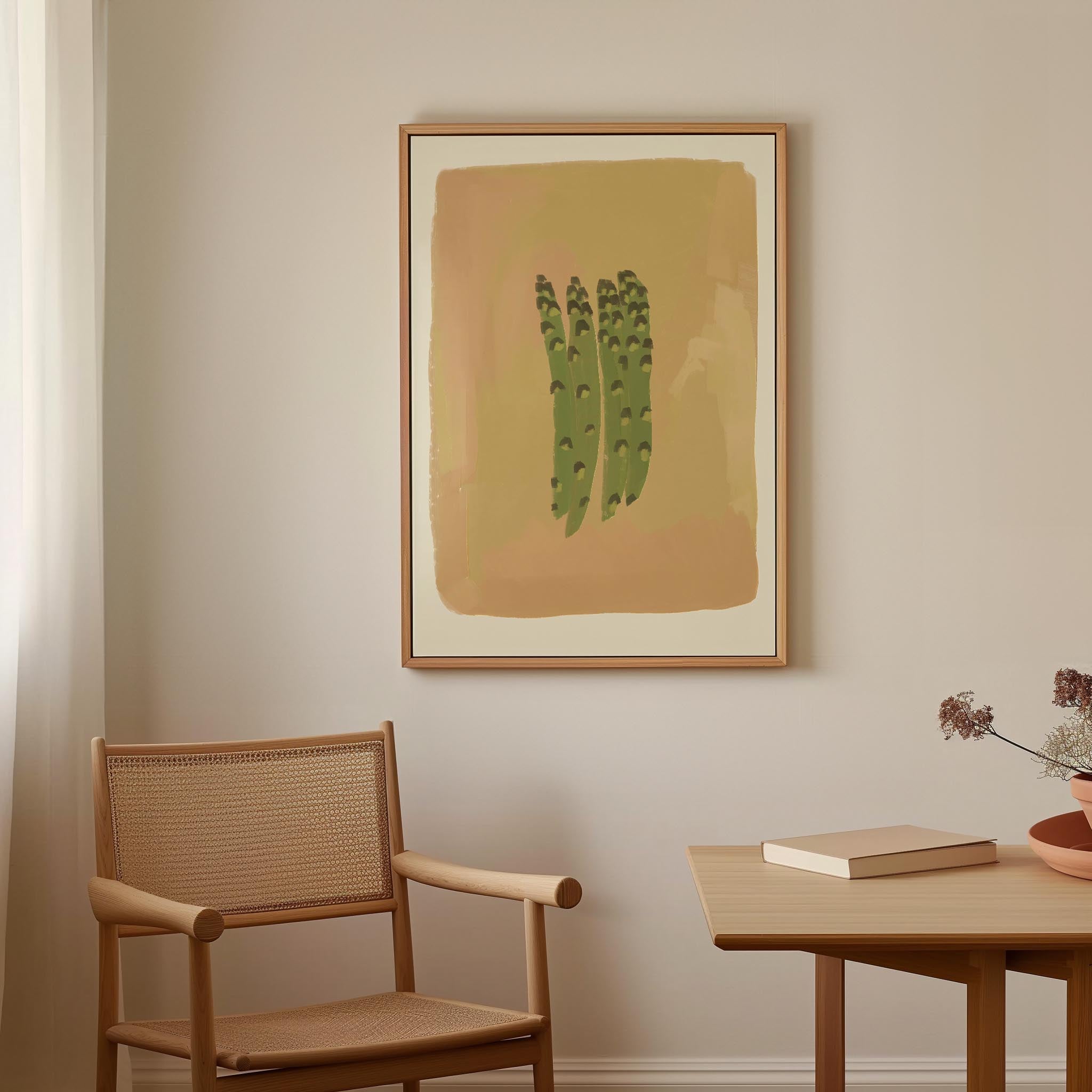 Asparagus Kitchen Wall Art Print-Skudaboo