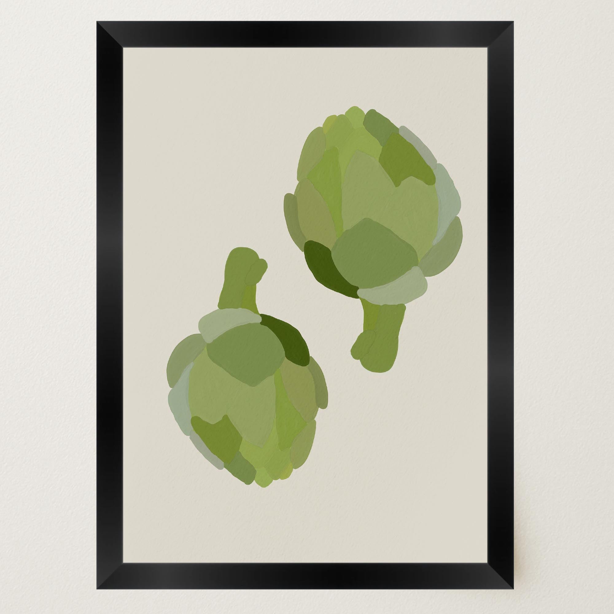 Artichoke Kitchen Wall Art Print-Skudaboo