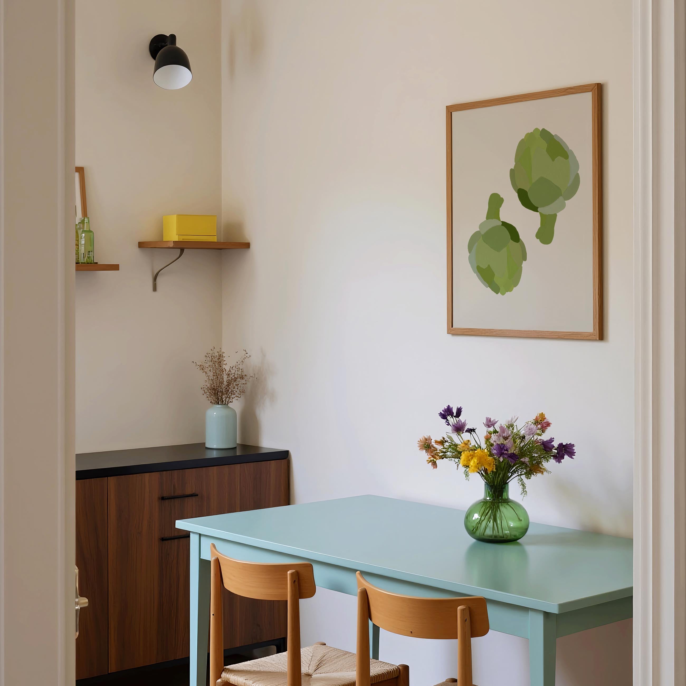 Artichoke Kitchen Wall Art Print-Skudaboo