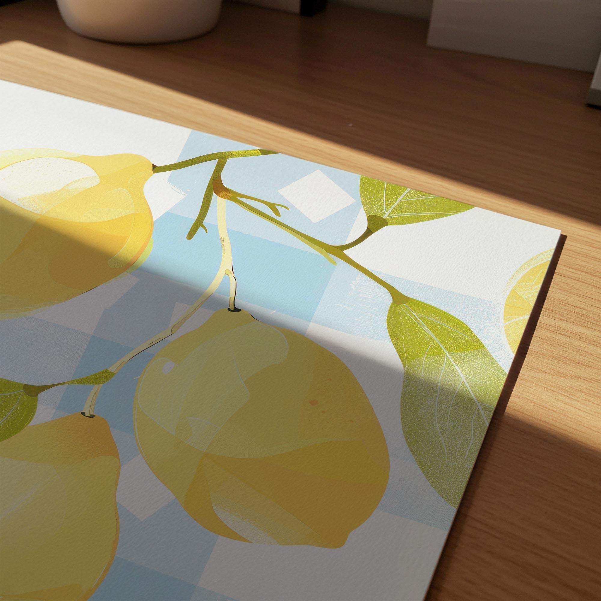 La Dolce Vita Lemons Wall Art Print-Skudaboo