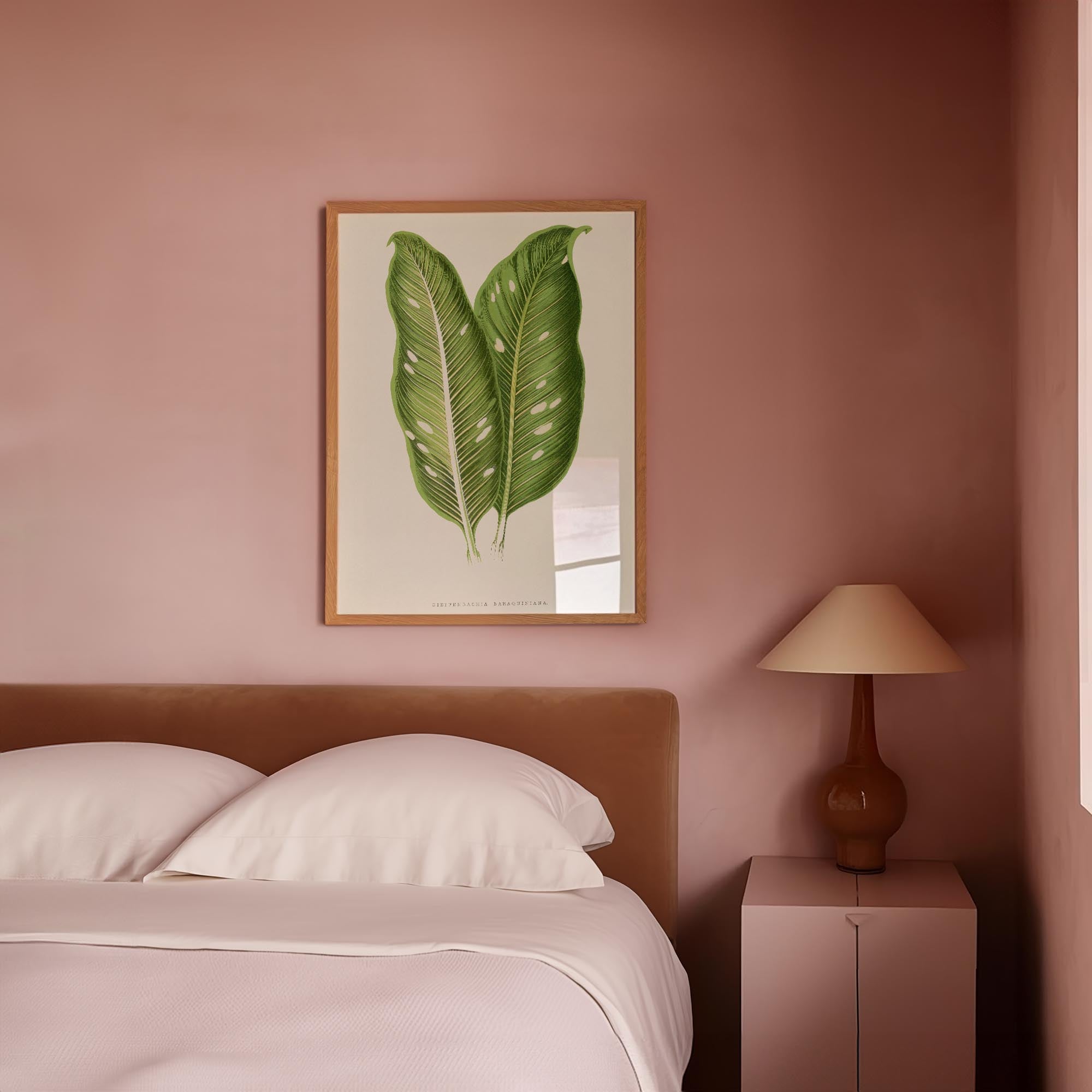 Botanical Leaf Study Vintage Wall Art Print-Skudaboo