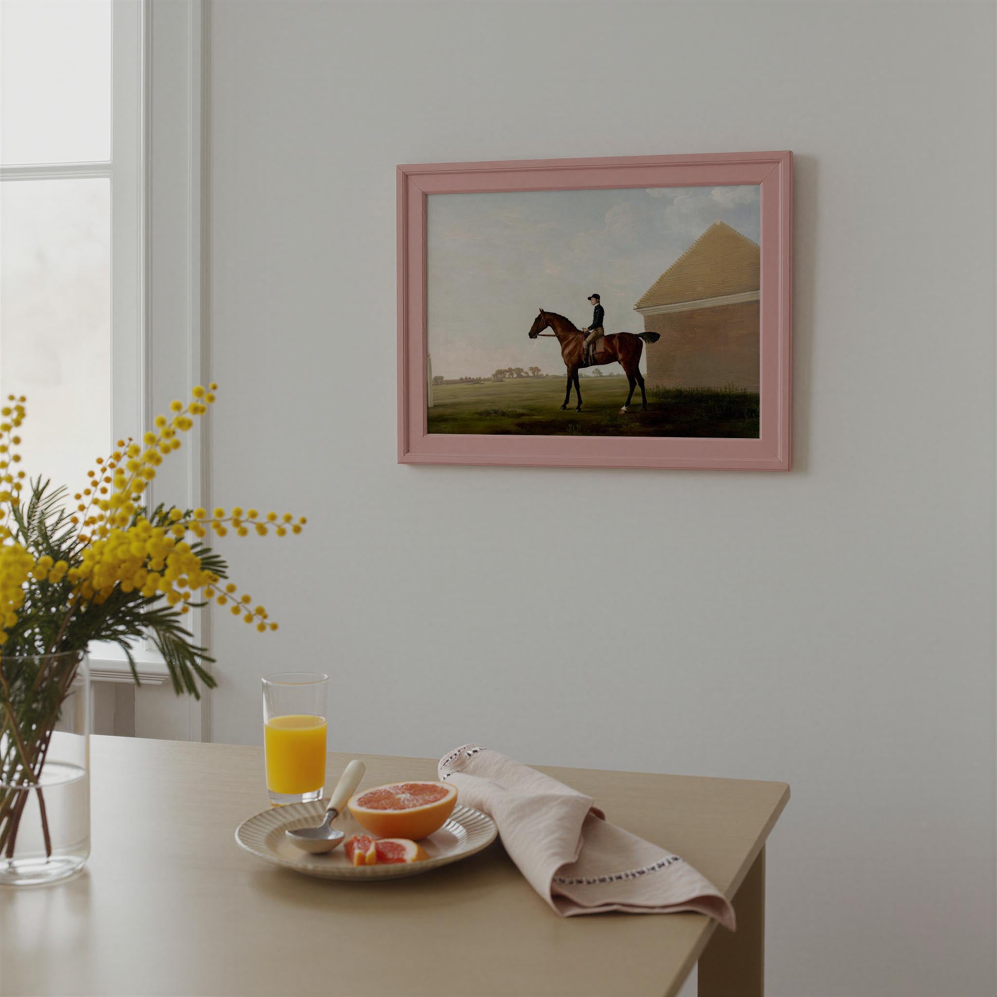 Jockey Horse Racing Vintage Wall Art Print-Skudaboo
