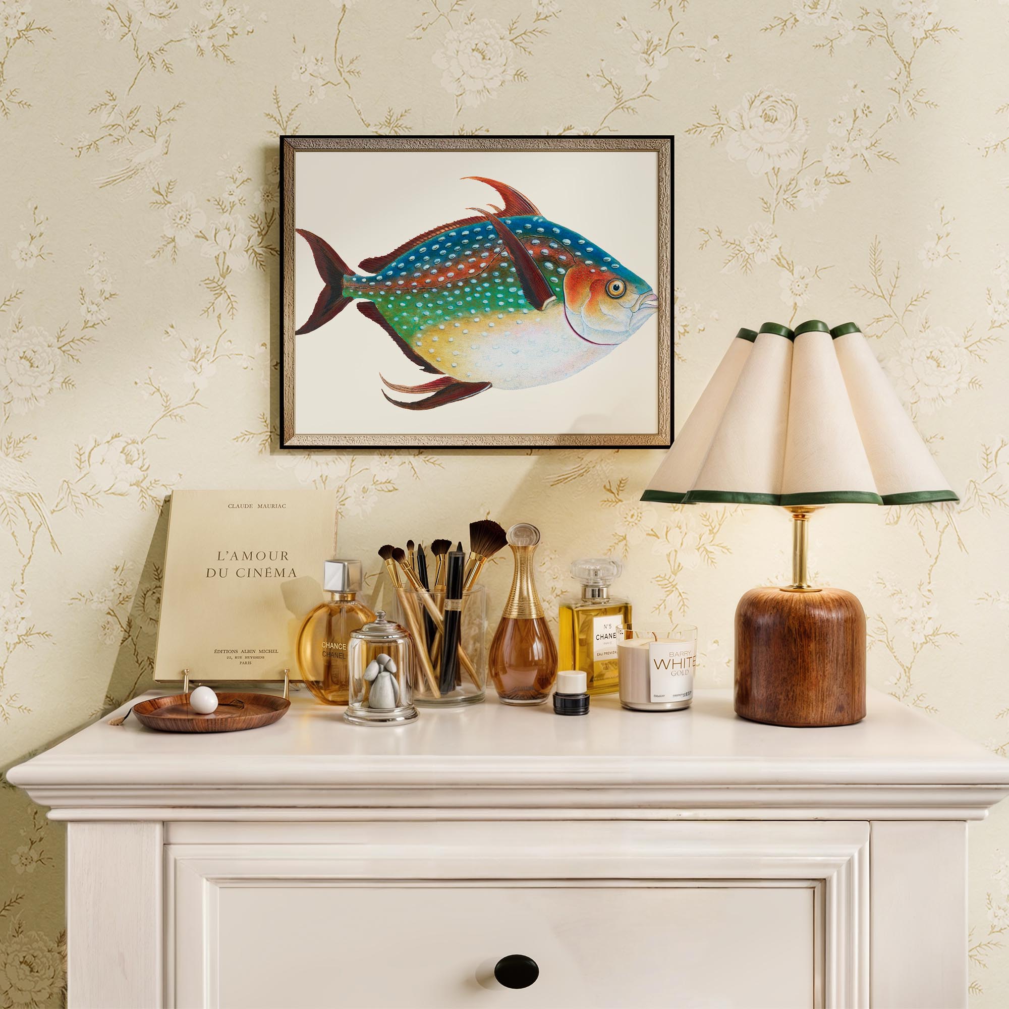 Opah Fish Vintage Wall Art Print-Skudaboo
