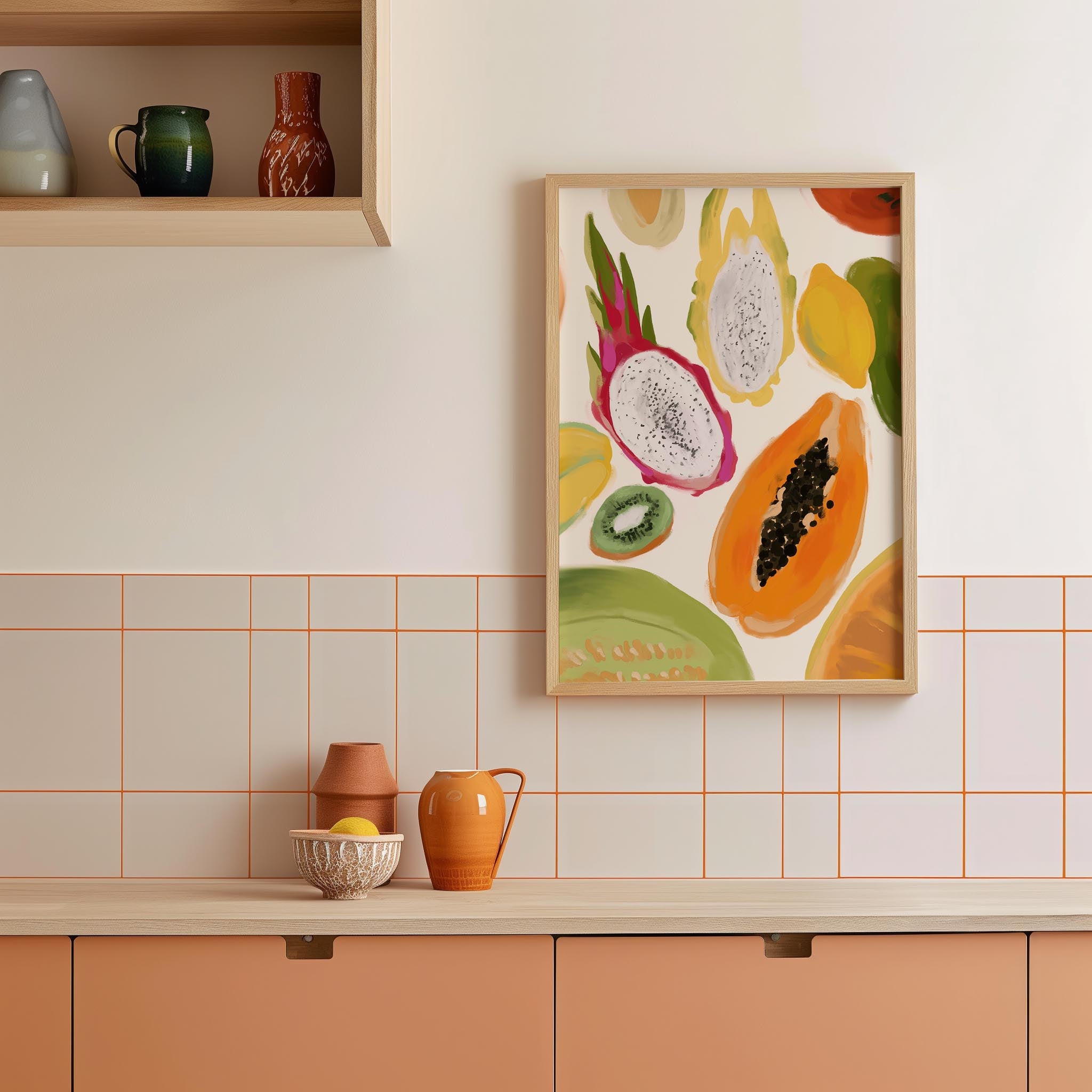 Fruity Wall Art Print-Skudaboo
