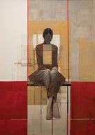 Abstract Figure Art Print-Skudaboo