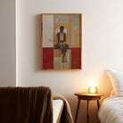 Abstract Figure Art Print-Skudaboo