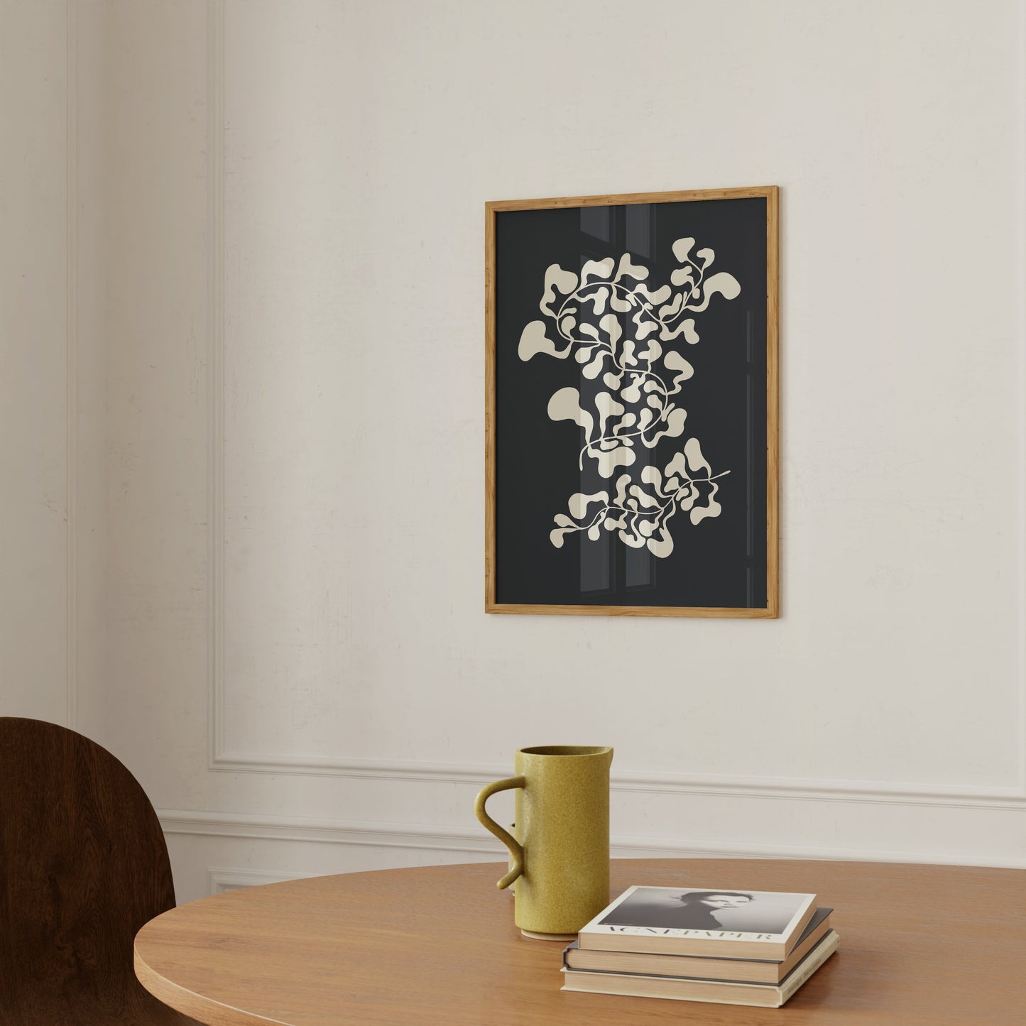 Abstract Vine Shape Art Print