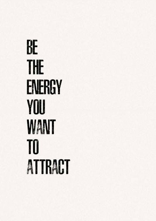 Attract Energy Art Print