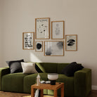 Black Smudge Art Print-Skudaboo