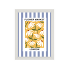 Blue Stripe Picture Mount-Skudaboo