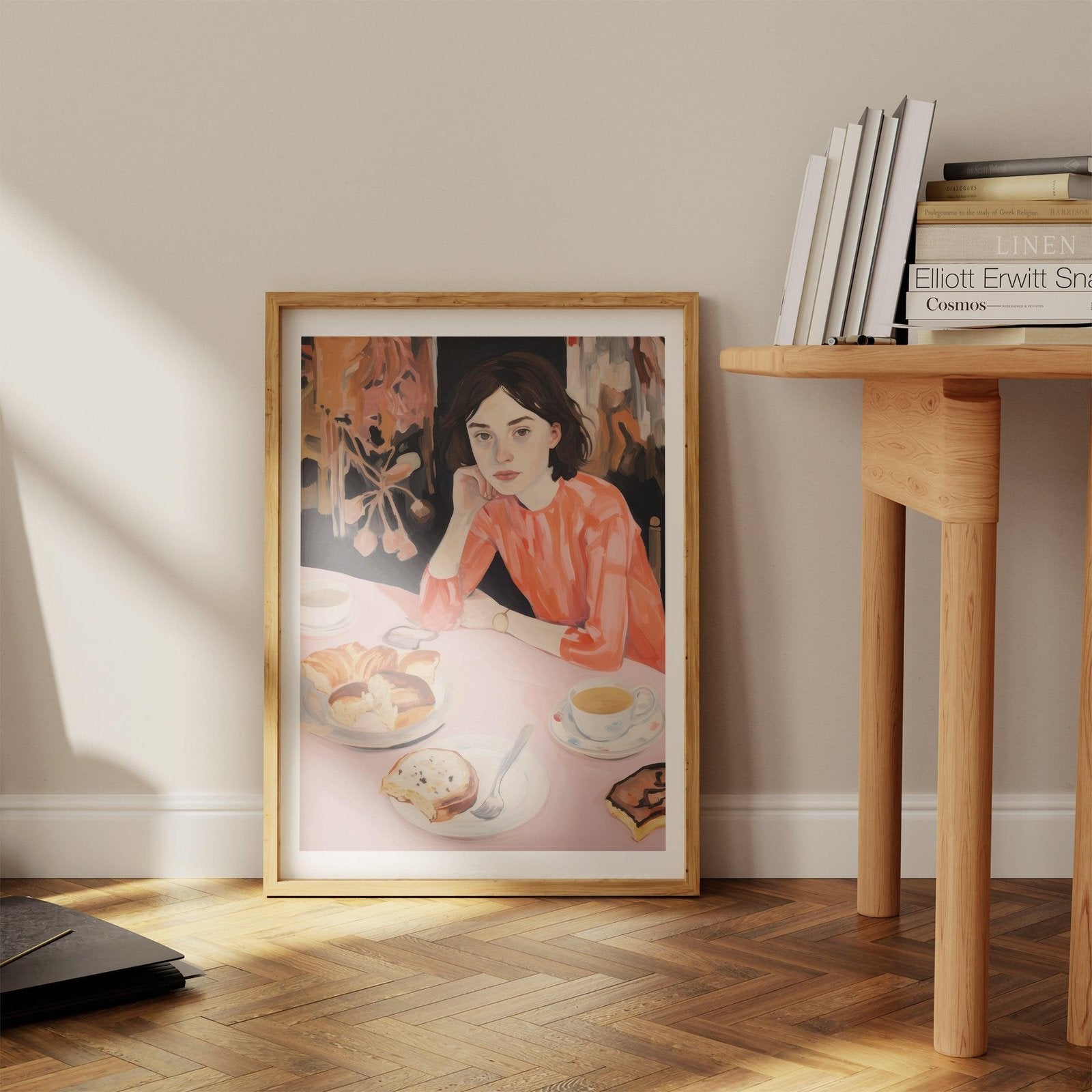 Breakfast for One Art Print-Skudaboo