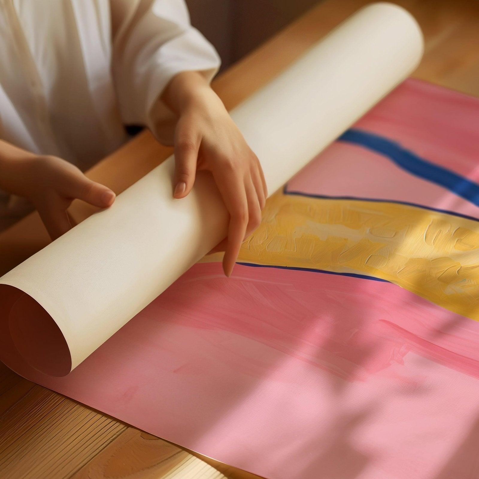 Dancing Cat Art Print-Skudaboo