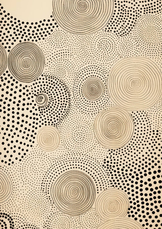 Dot Pattern Art Print