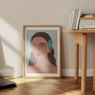 Female Portrait Art Print-Skudaboo