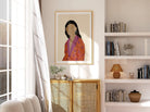 Female Portrait Art Print-Skudaboo