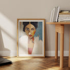Female Portrait Art Print-Skudaboo