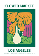 Flower Market LA Art Print-Skudaboo