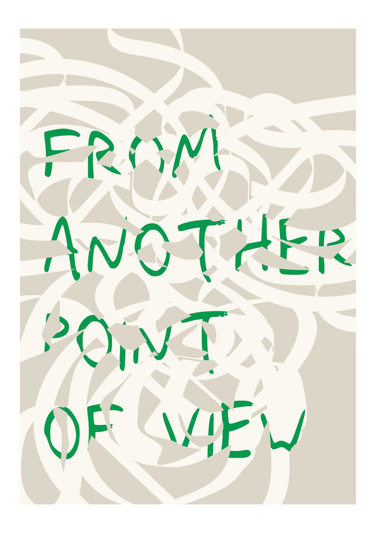 From Another Point of View Modern Art Print