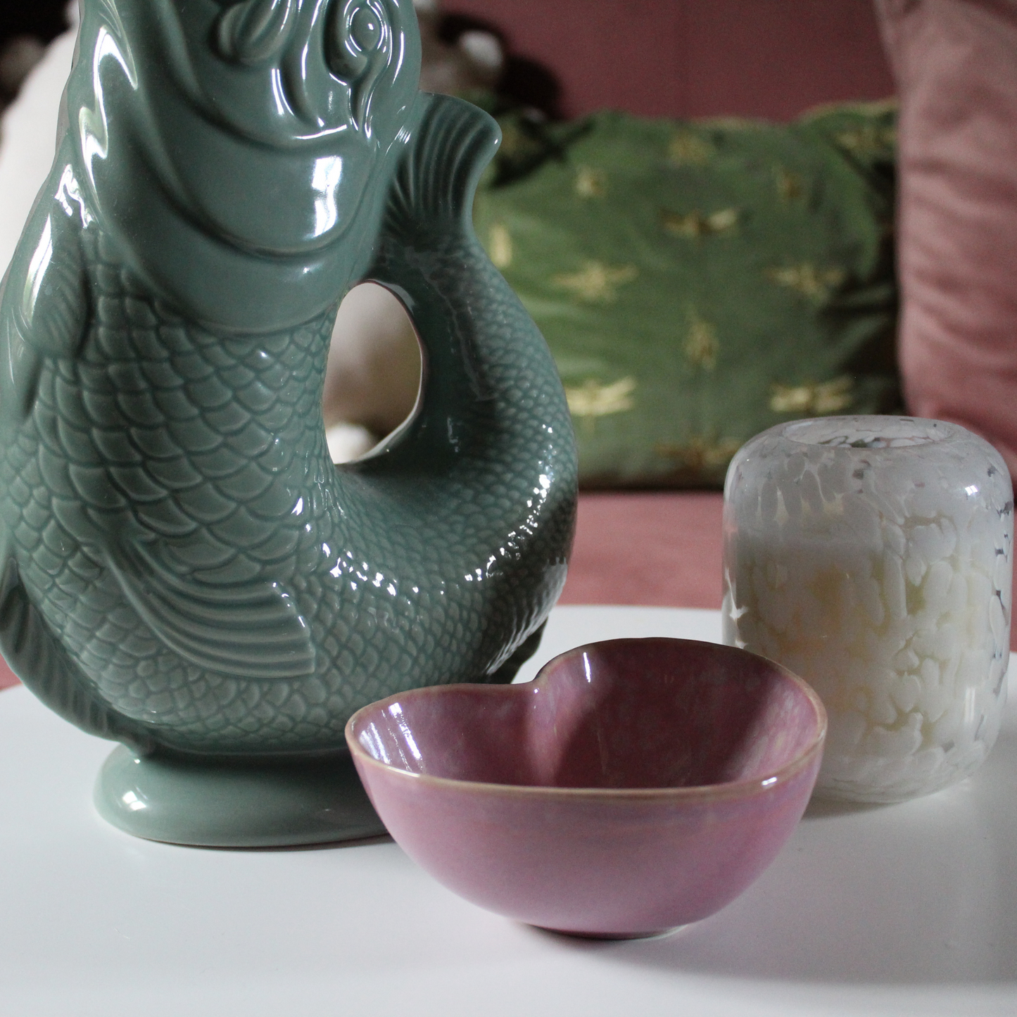 Handmade Heart Ceramic Bowl