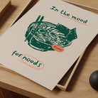 In the Mood for Noods Art Print-Skudaboo