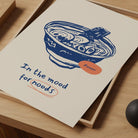 In the Mood For Noods Food Art Print-Skudaboo