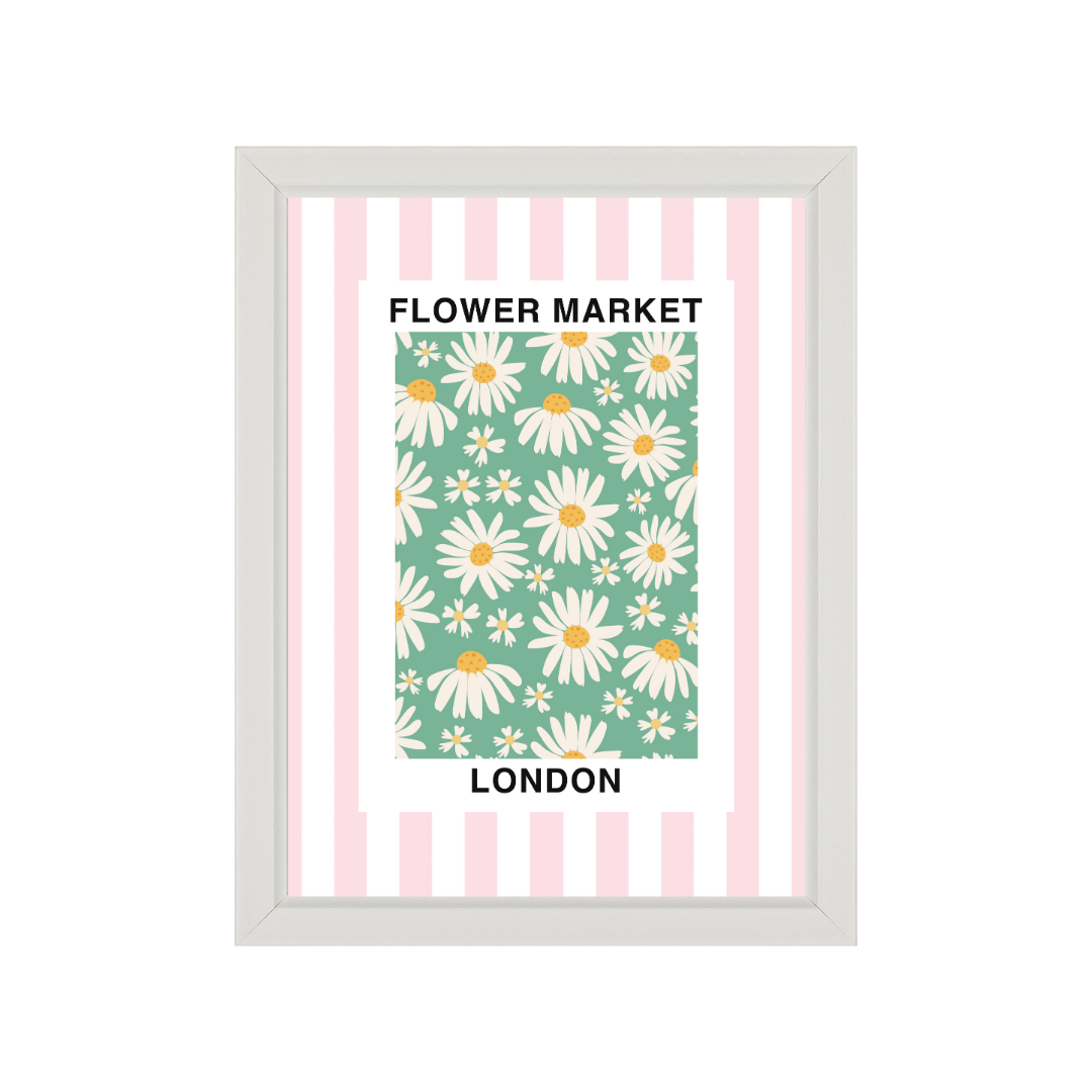 Light Pink Stripe Picture Mount-Skudaboo