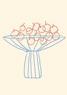 Minimalist Fruit Bowl Art Print-Skudaboo