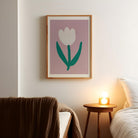 Minimalist Tulip Art Print-Skudaboo