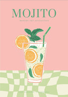 Mojito Cocktail Art Print-Skudaboo