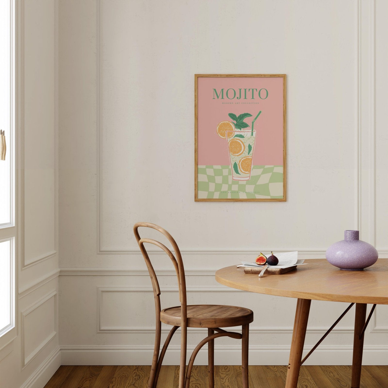 Mojito Cocktail Art Print-Skudaboo