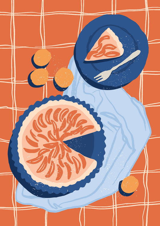 Pecan Pie Art Print