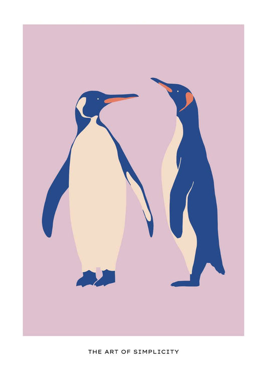 Penguins Art Print