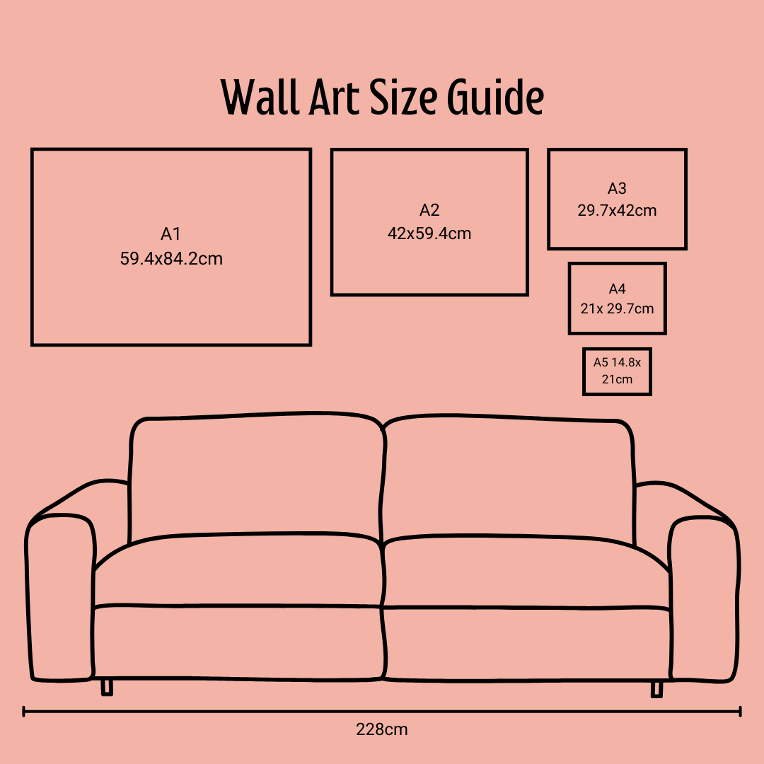a drawing of a couch with measurements for it