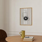 Record Player Art Print-Skudaboo